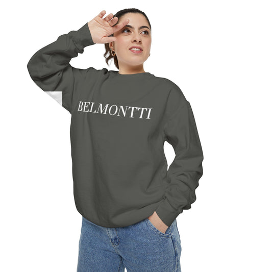 Official Belmontti Sweatshirt (White Ink)